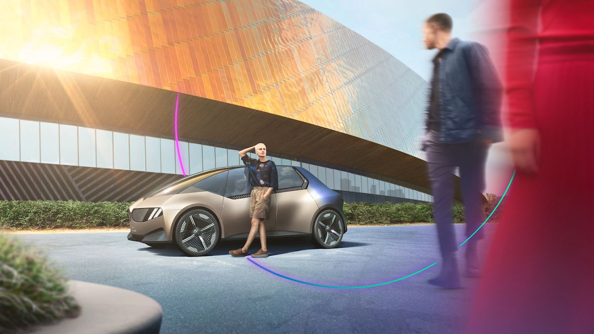 Takto má vypadat kompaktní BMW v roce 2040. Koncept je zcela recyklovatelný